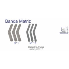 BANDA MATRIZ de aço inox N 13 COM 12